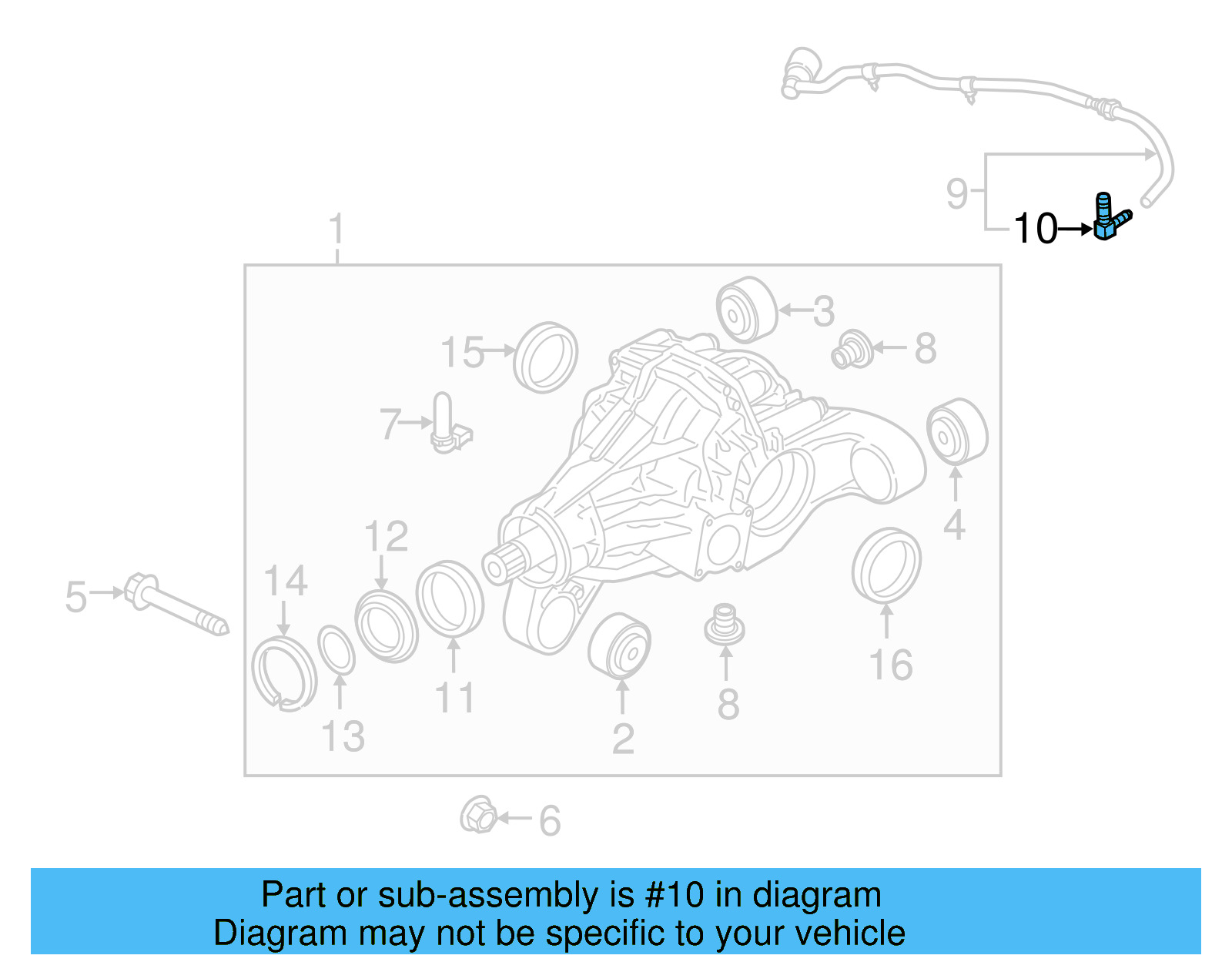 Vent Tube Elbow 0AD-301-065-A - View 11