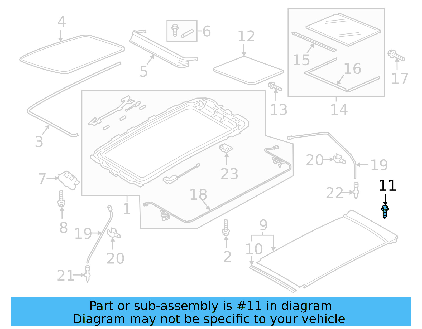 Sunshade Bolt 3CN-898-920 - View 9