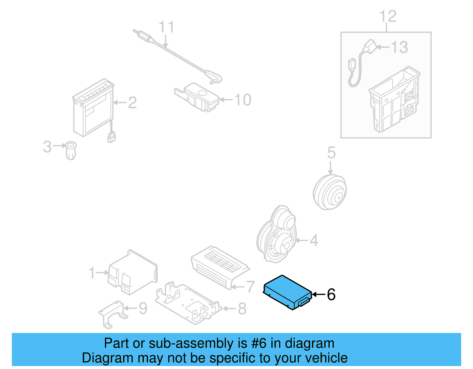 Amplifier 3C0035456K - View 3