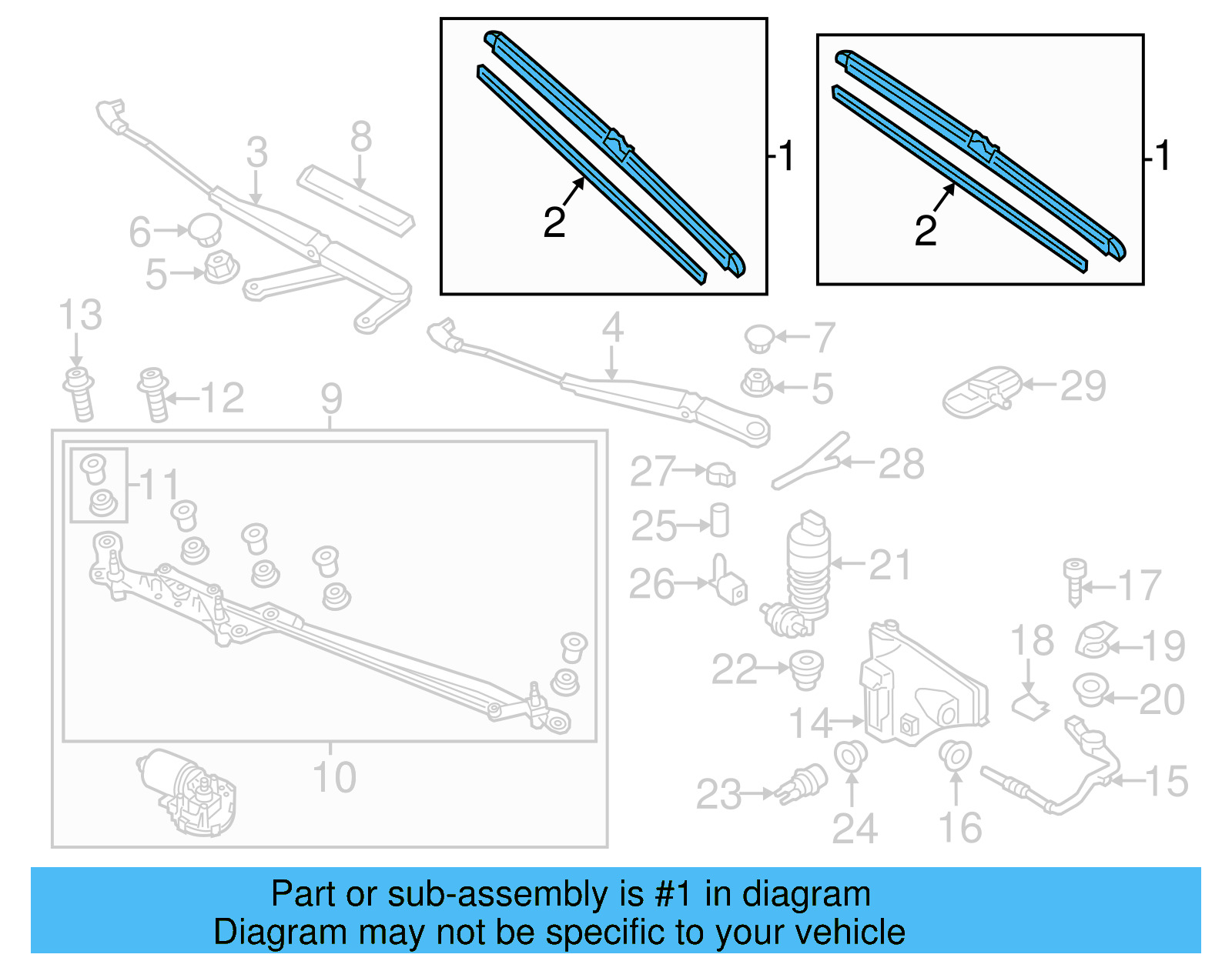 Wiper Blade 7P0-998-002 - View 4