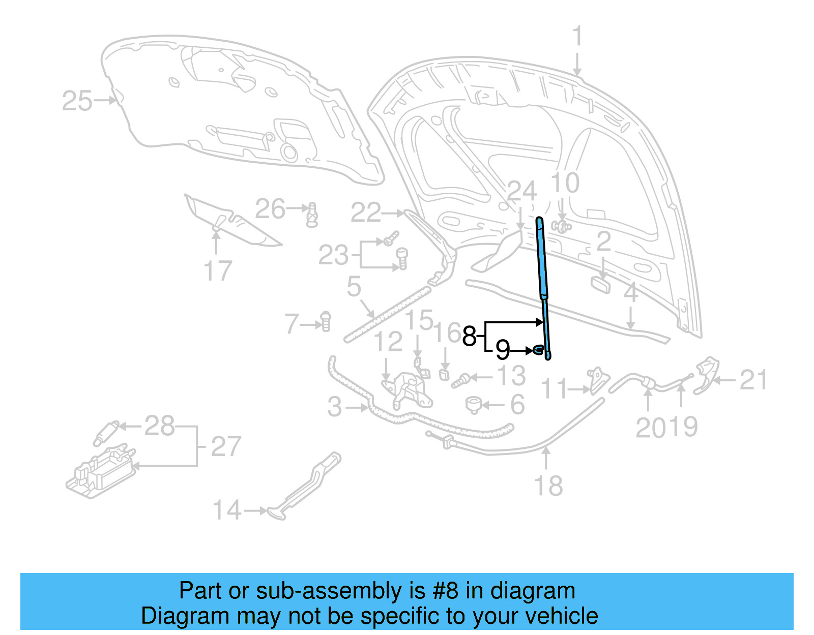 Lift Cylinder 3B0-823-359-D - View 5