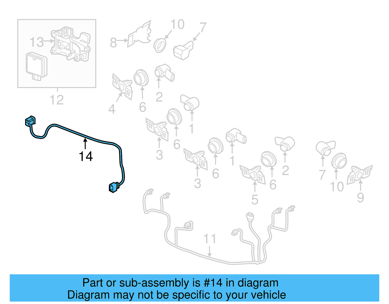 Wire Harness 5C0-971-277-A - View 3