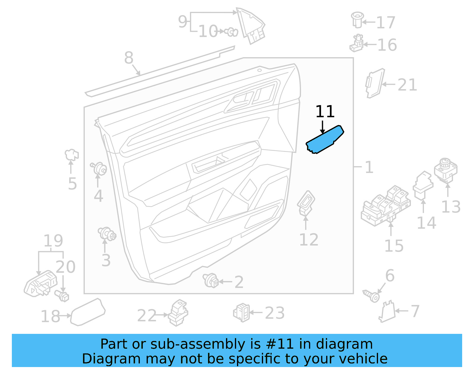 Switch Panel 3CN-867-255-A-ZA2 - View 9