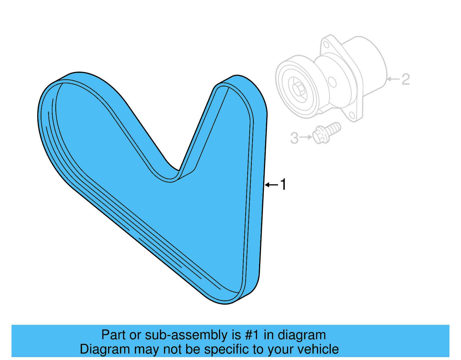 Serpentine Belt 06J-260-849-F - View 21