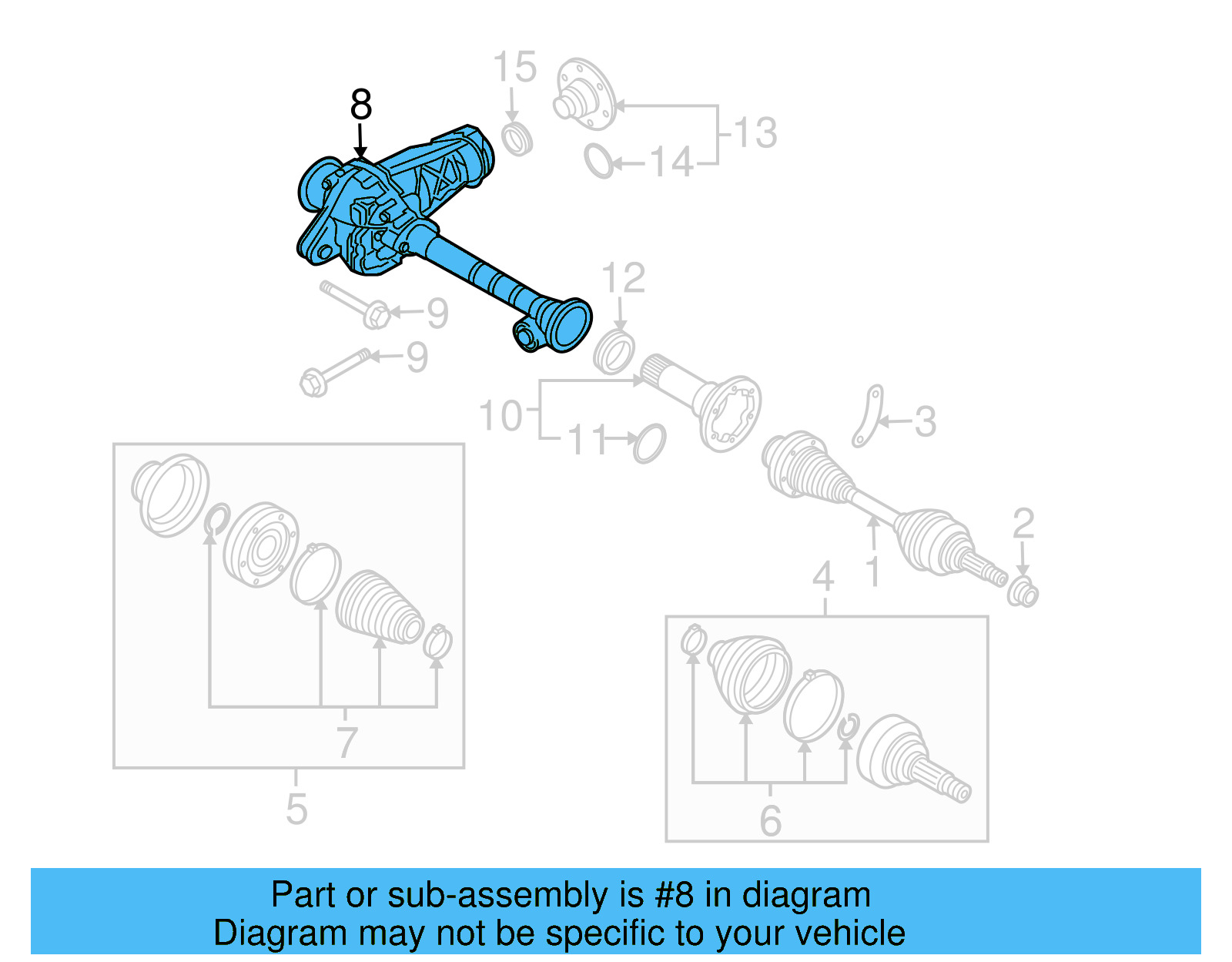 Differential Assembly 0AA-409-508-D - View 3