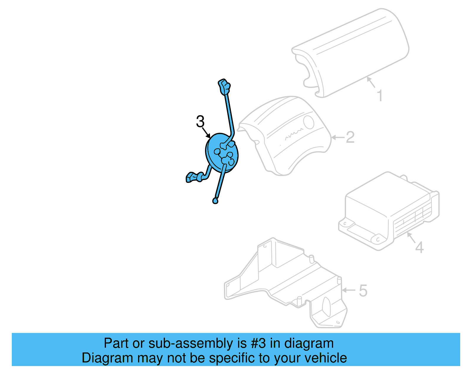 Clock Spring 7D0-959-654 - View 6