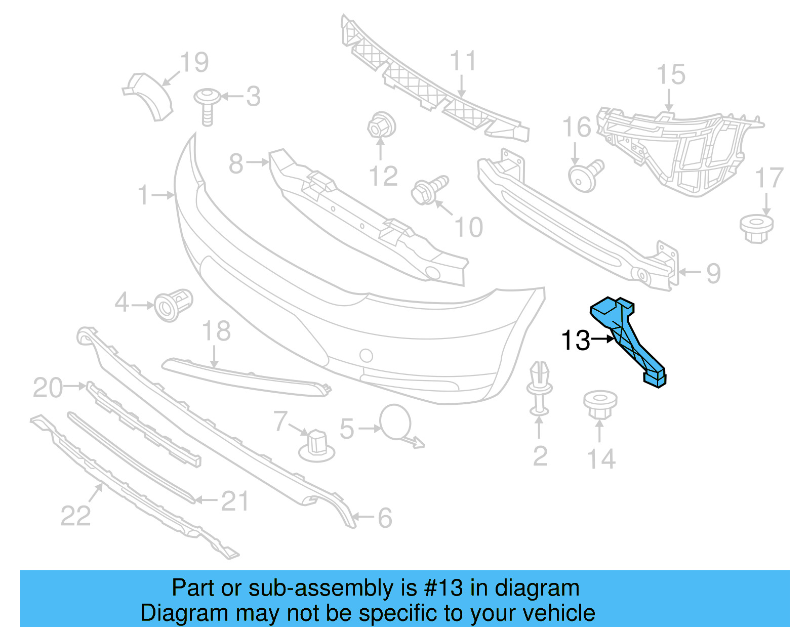 Bracket 5C5-807-131 - View 11