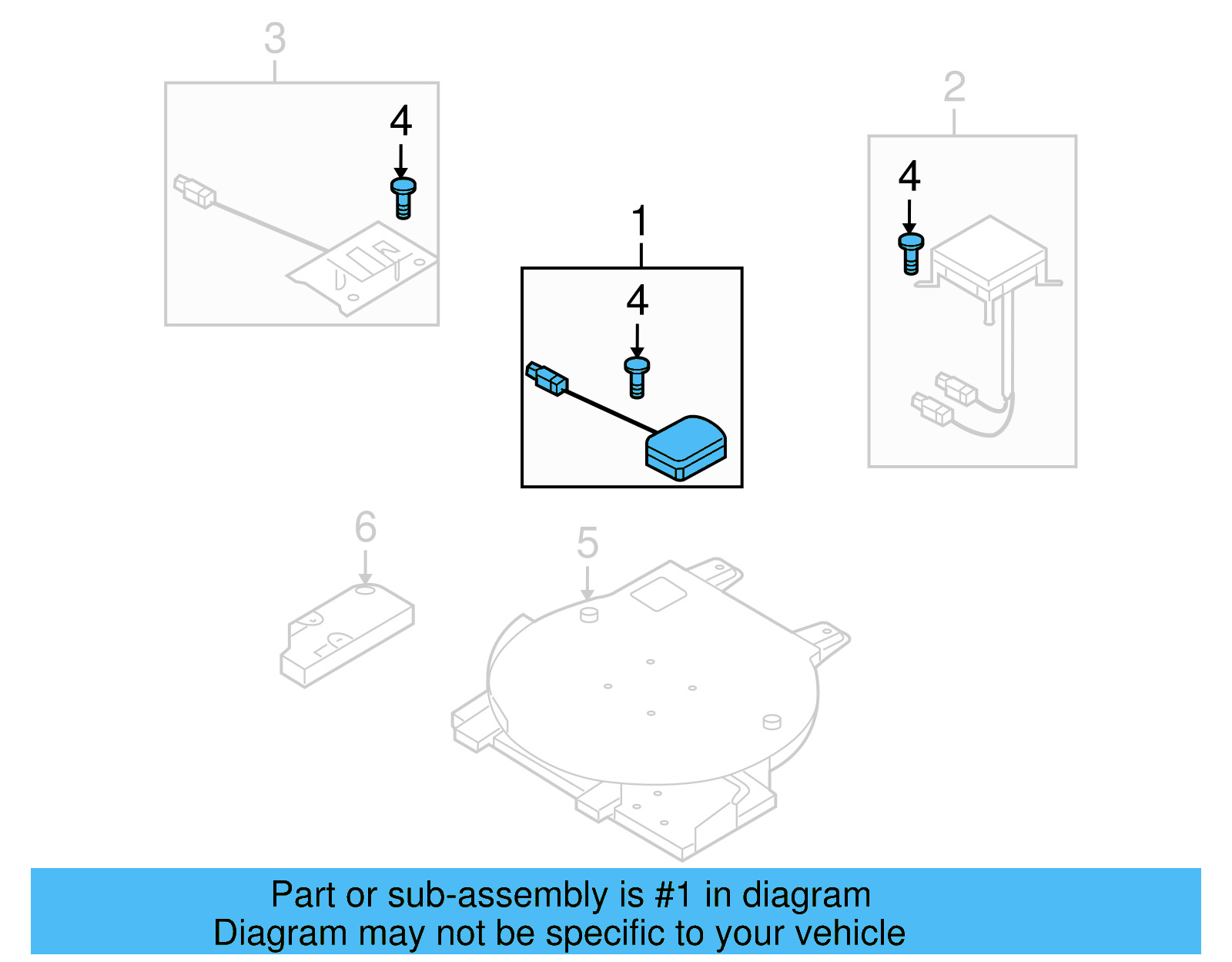 Antenna 1Q0-035-540-G - View 5