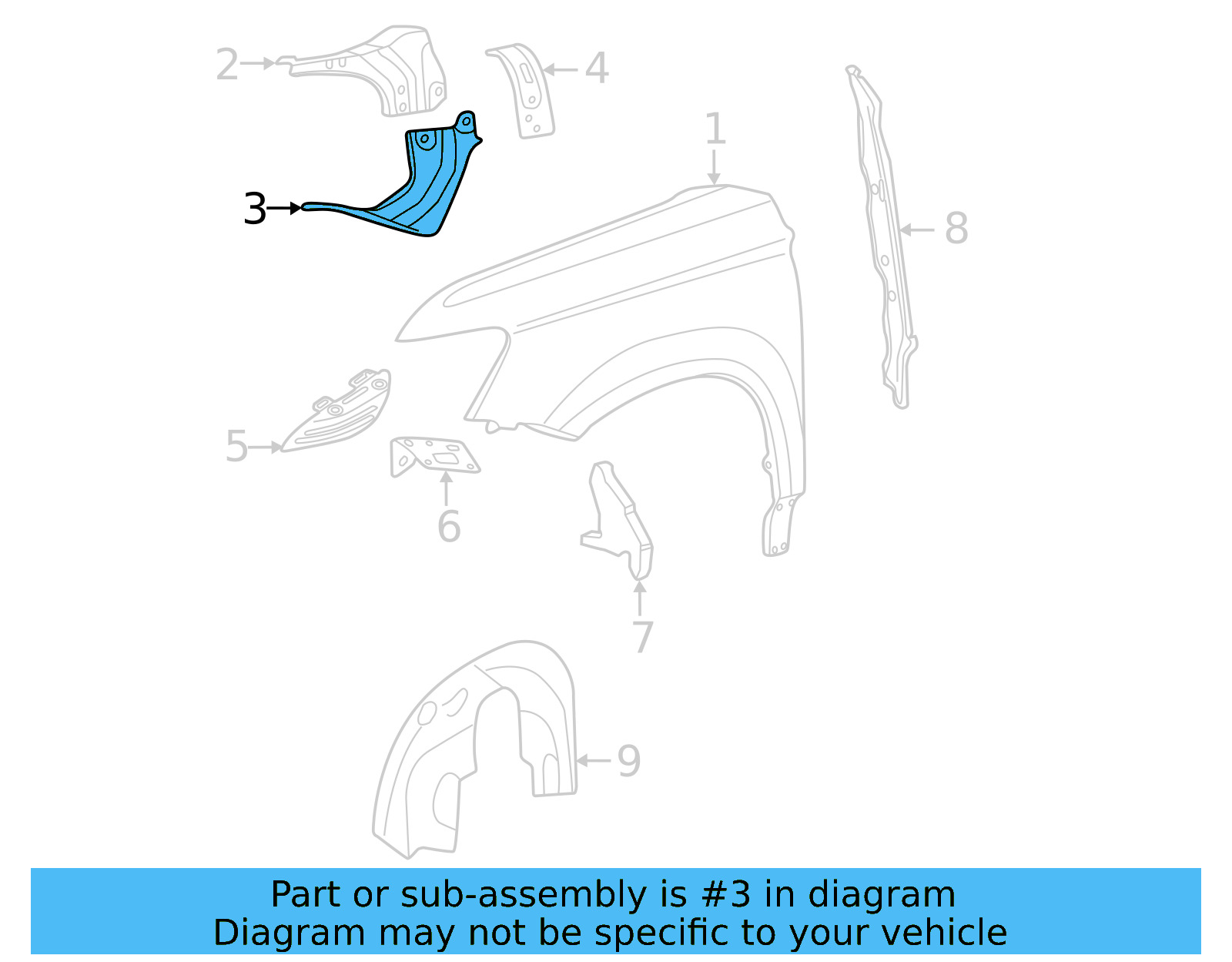 Lower Bracket 2GJ-821-135 - View 5