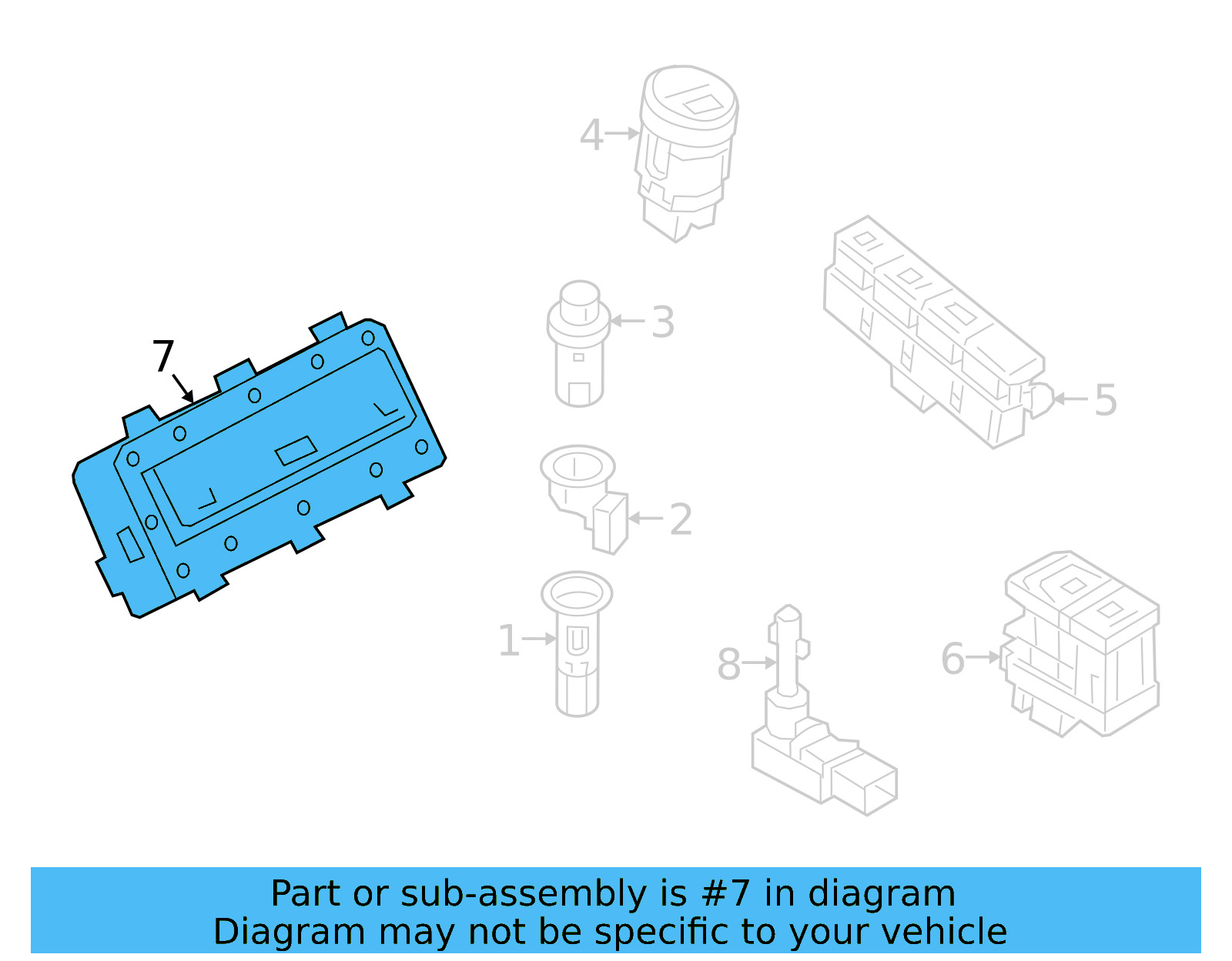 Heater Control 3G0-907-049-E-WHS - View 4