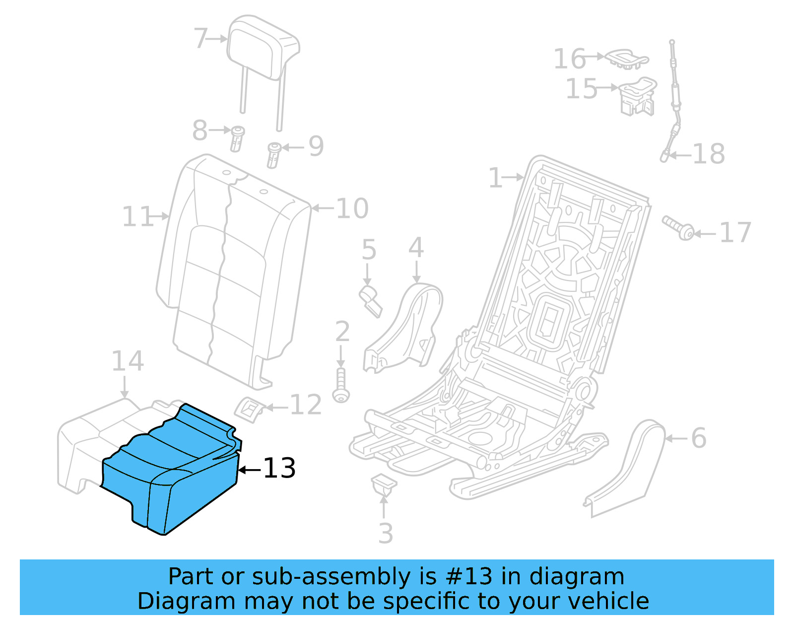 Seat Cover 5NN-885-406-C-PAE - View 2