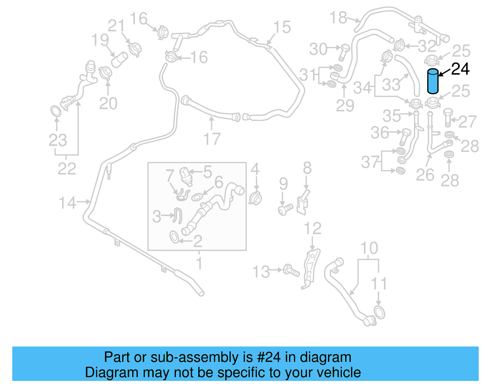 Hose 059-121-055-K - View 4