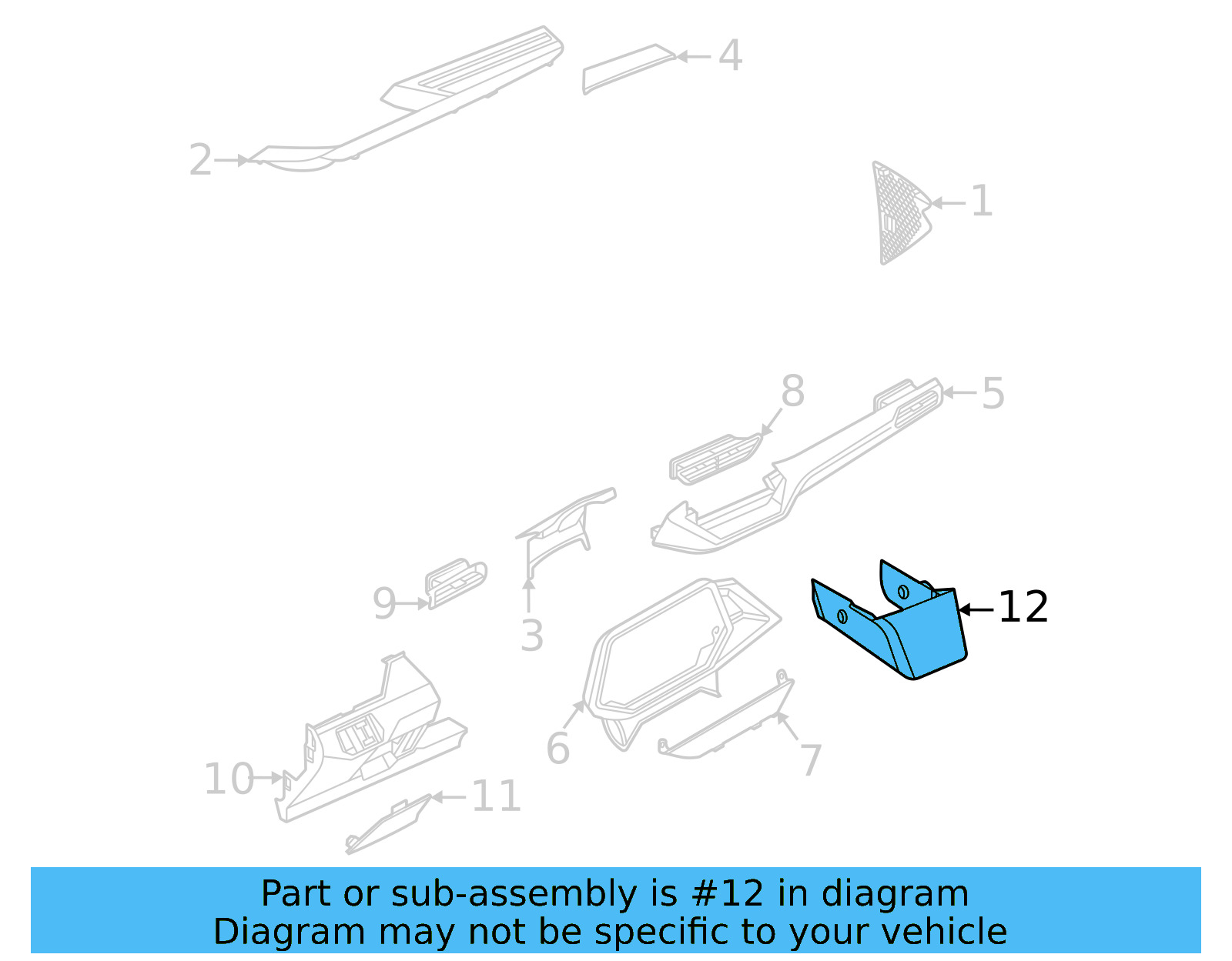 Center Filler 11K-858-401-4PK - View 6
