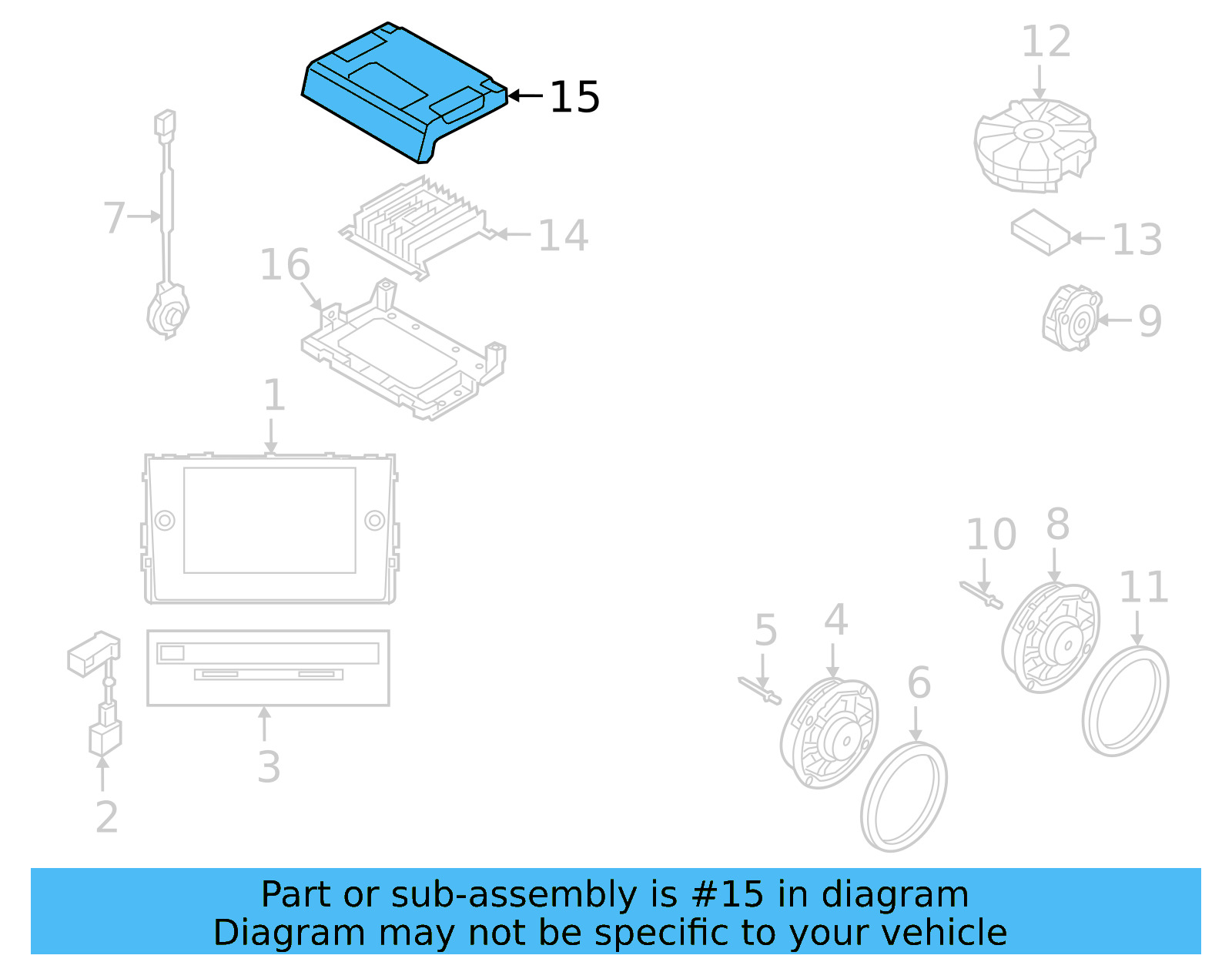 Radio Amplifier Cap 2GA-972-135 - View 2