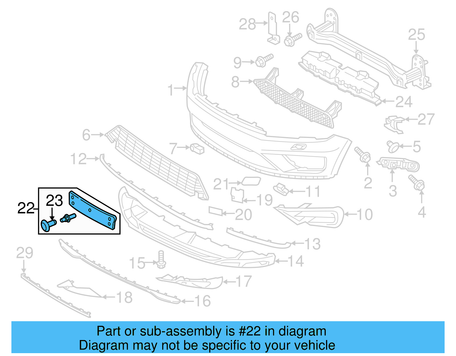 License Bracket 7P6-807-287-G - View 11