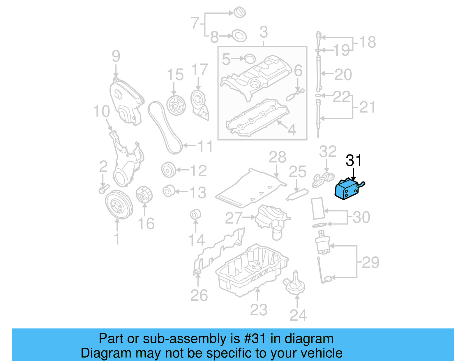 Oil Cooler 06D-117-021-C - View 27