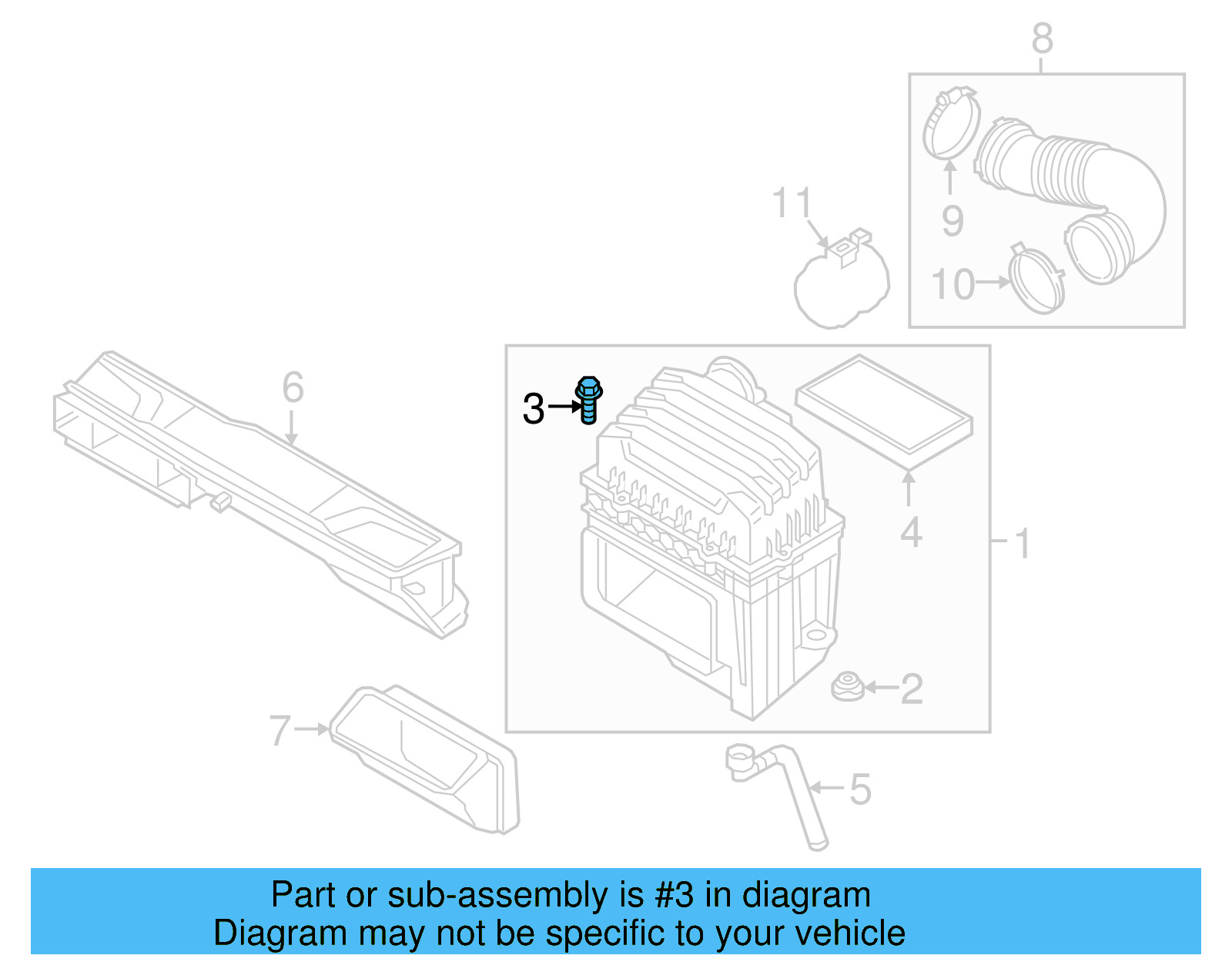 Air Cleaner Assembly Screw WHT-006-896 - View 5
