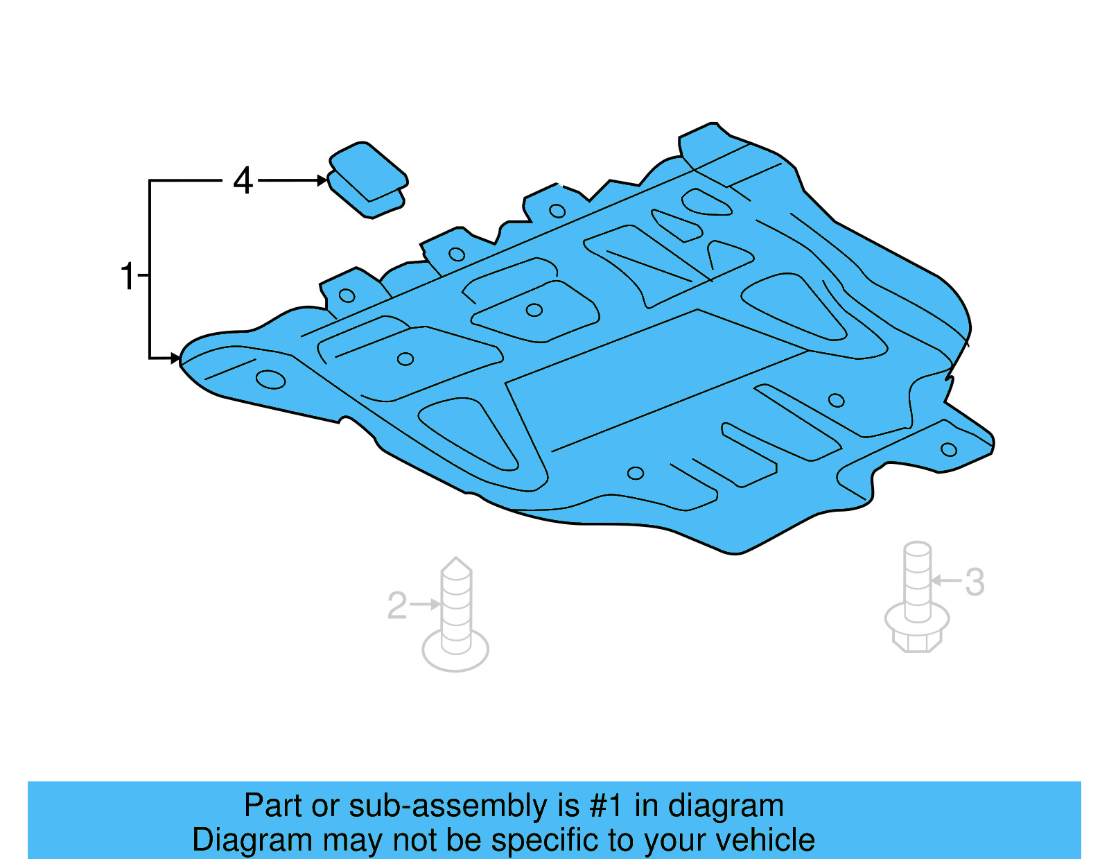 Splash Shield 3Q0-825-235-A - View 3