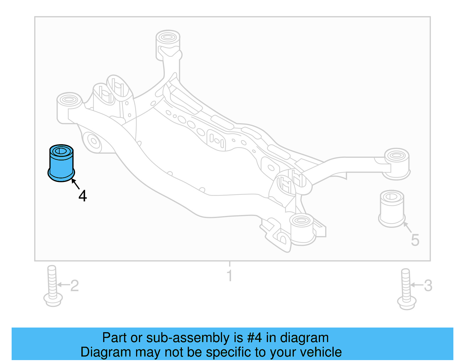 Suspension Cross 5Q0-505-145-J - View 11