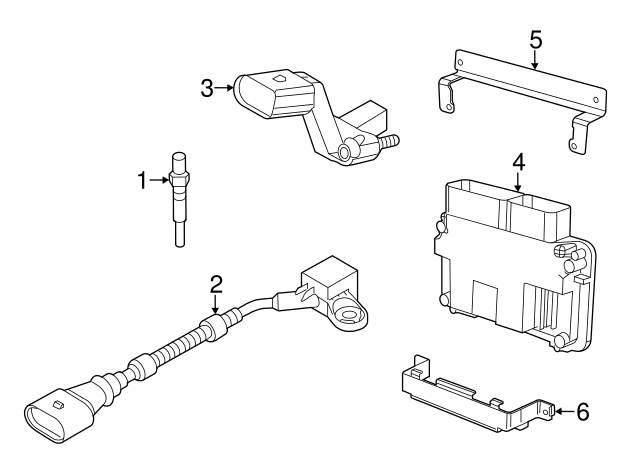 Camshaft Sensor 05E-907-601-D - View 10