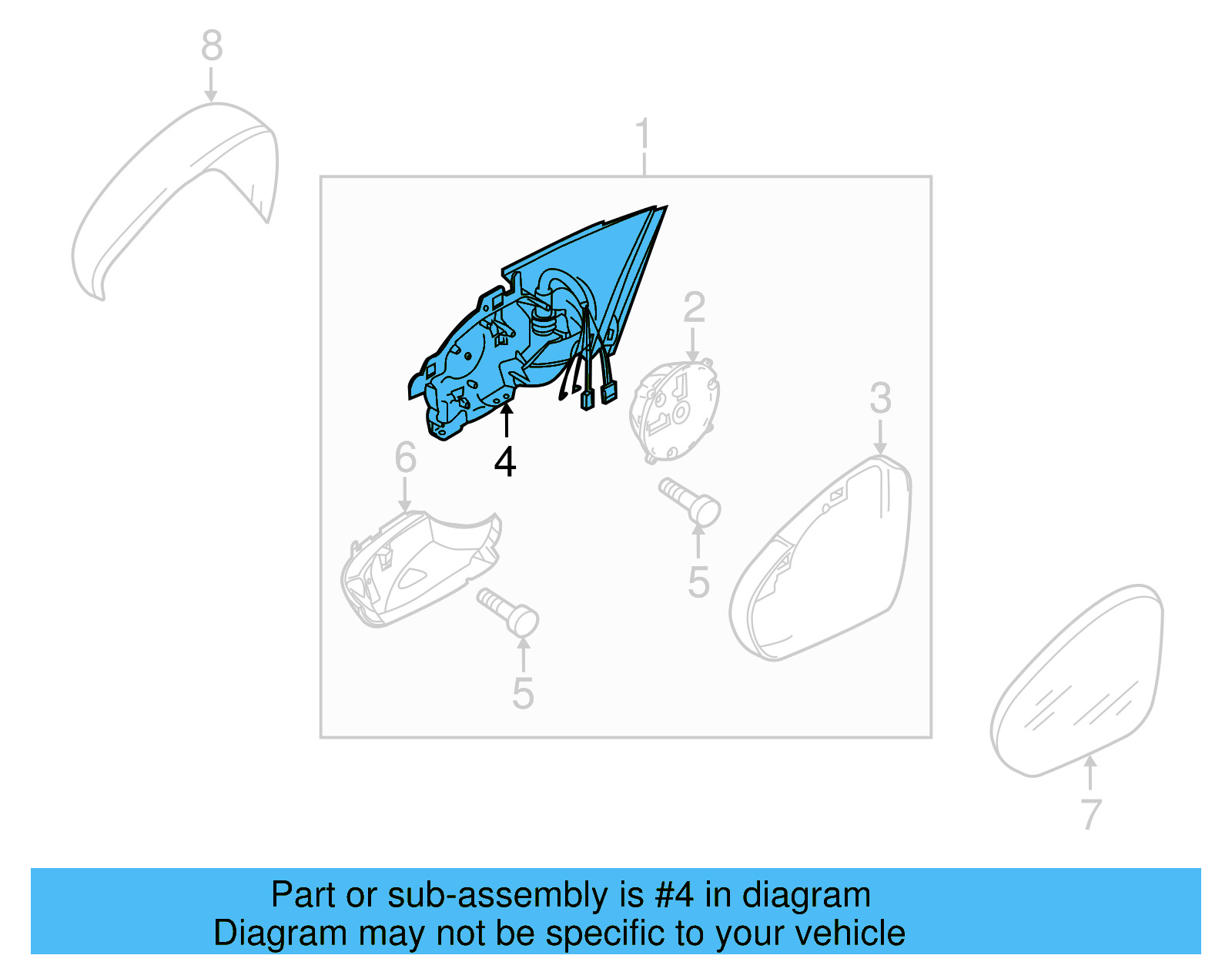 Sound Absorber 5K0-857-933-B - View 10
