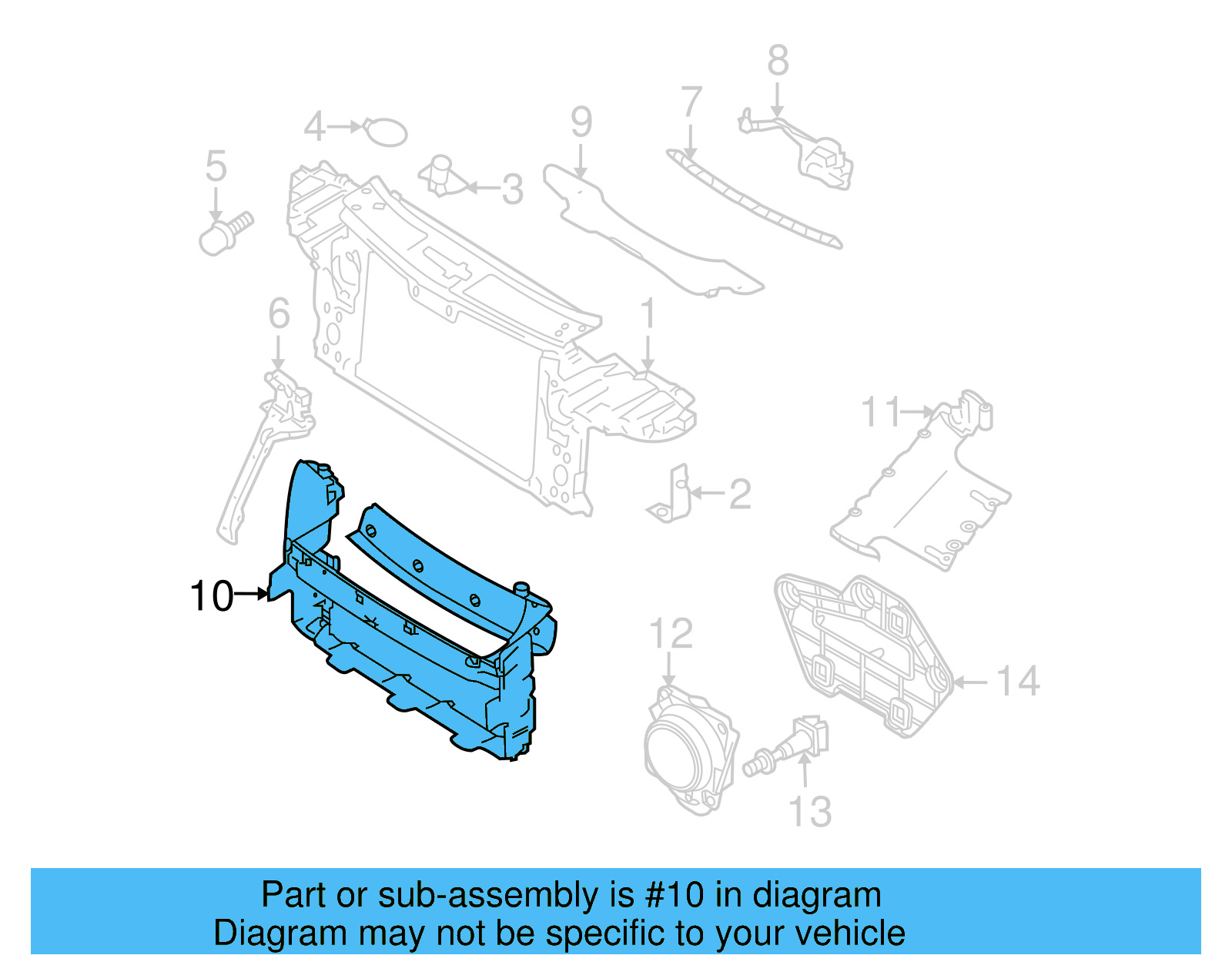 Air Duct 7L6-121-333-G - View 13