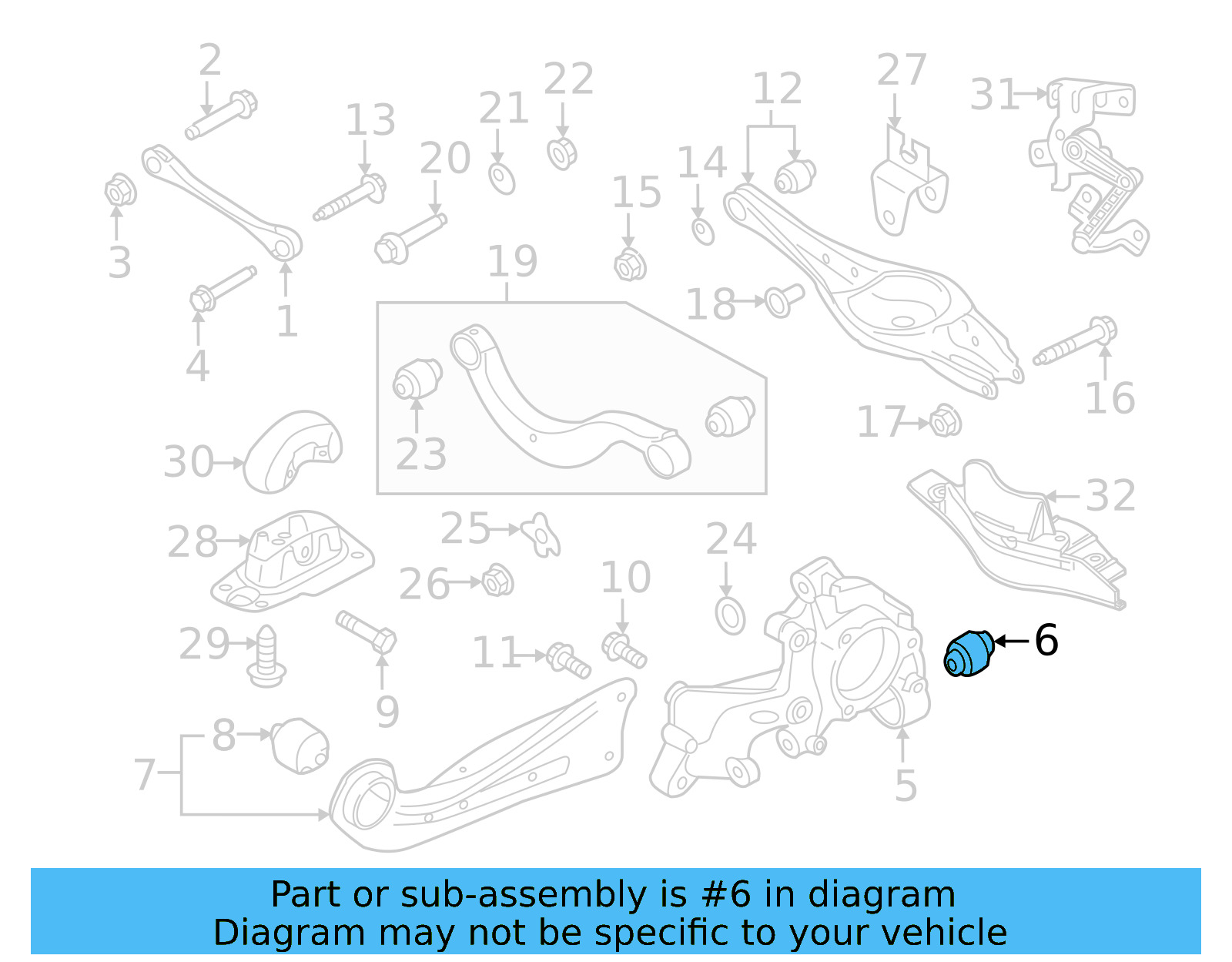 Knuckle Bushing 3QF-505-553 - View 7