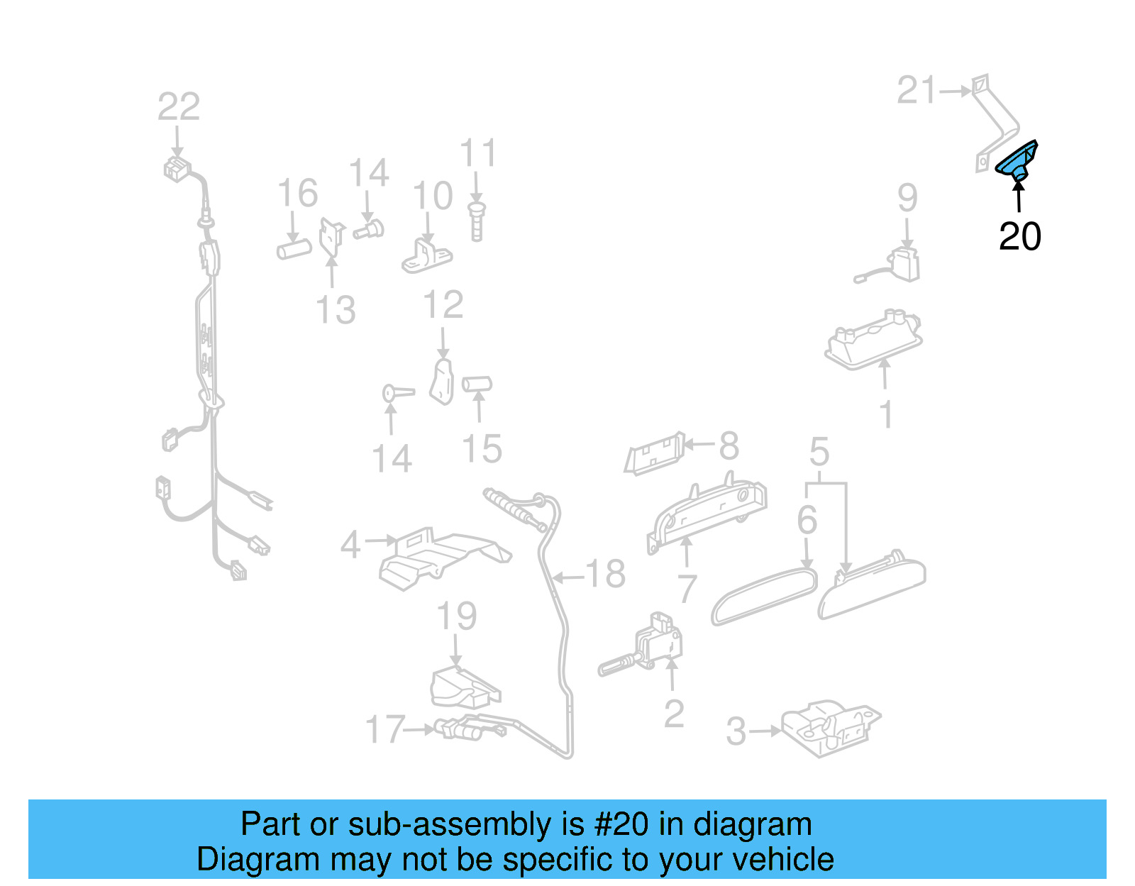Angle Sensor 7L6-907-651-A - View 2