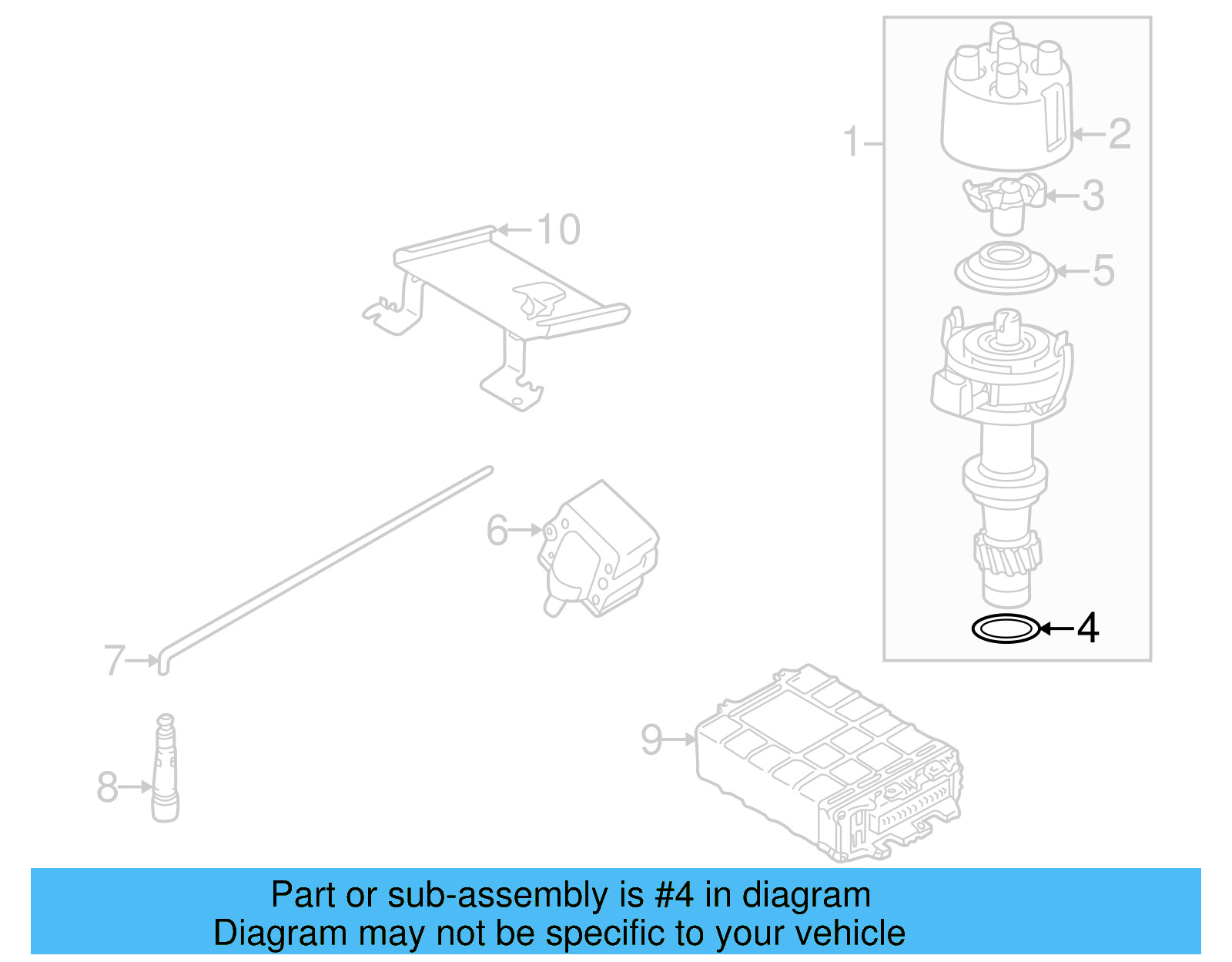 Distributor O 053-905-261-B - View 4