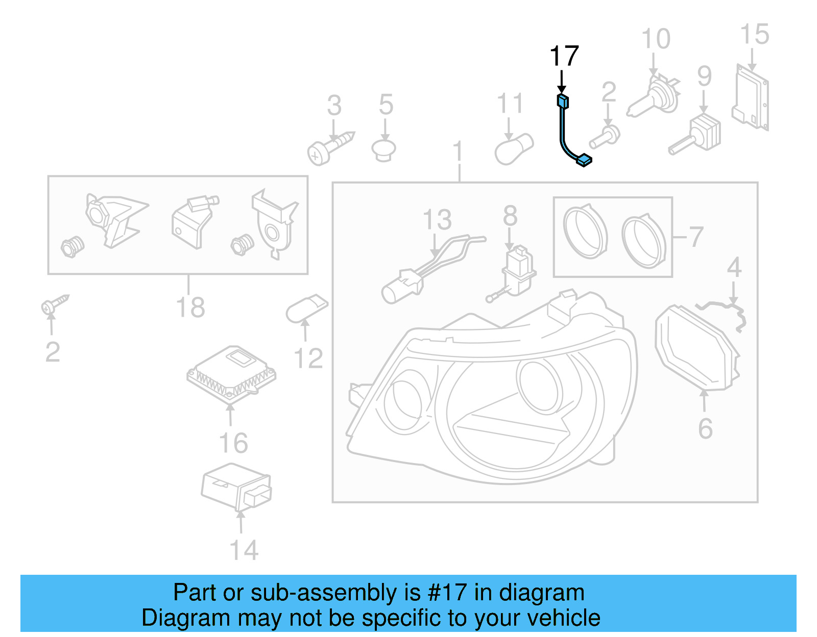 Wire Harness 3C0-971-671-A - View 8