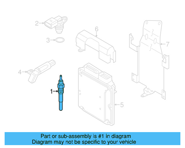 Glow Plug 059-963-319-AB - View 16