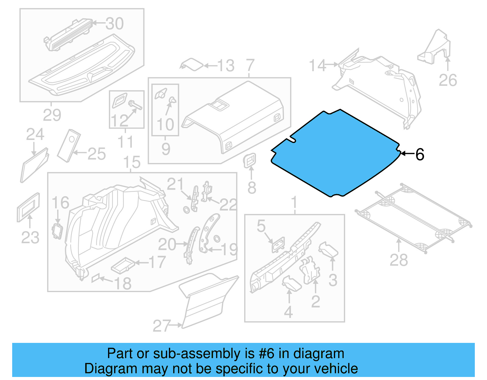 Spare Cover 5C6-863-463-A-1BS - View 4
