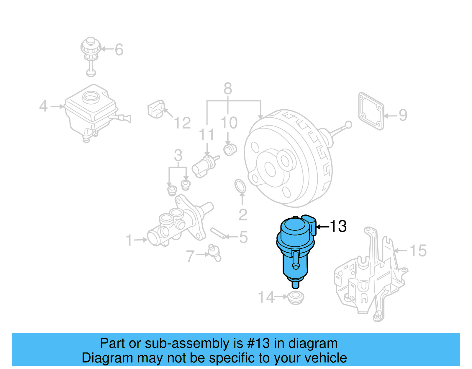 Vacuum Pump 8E0-927-317-H - View 2