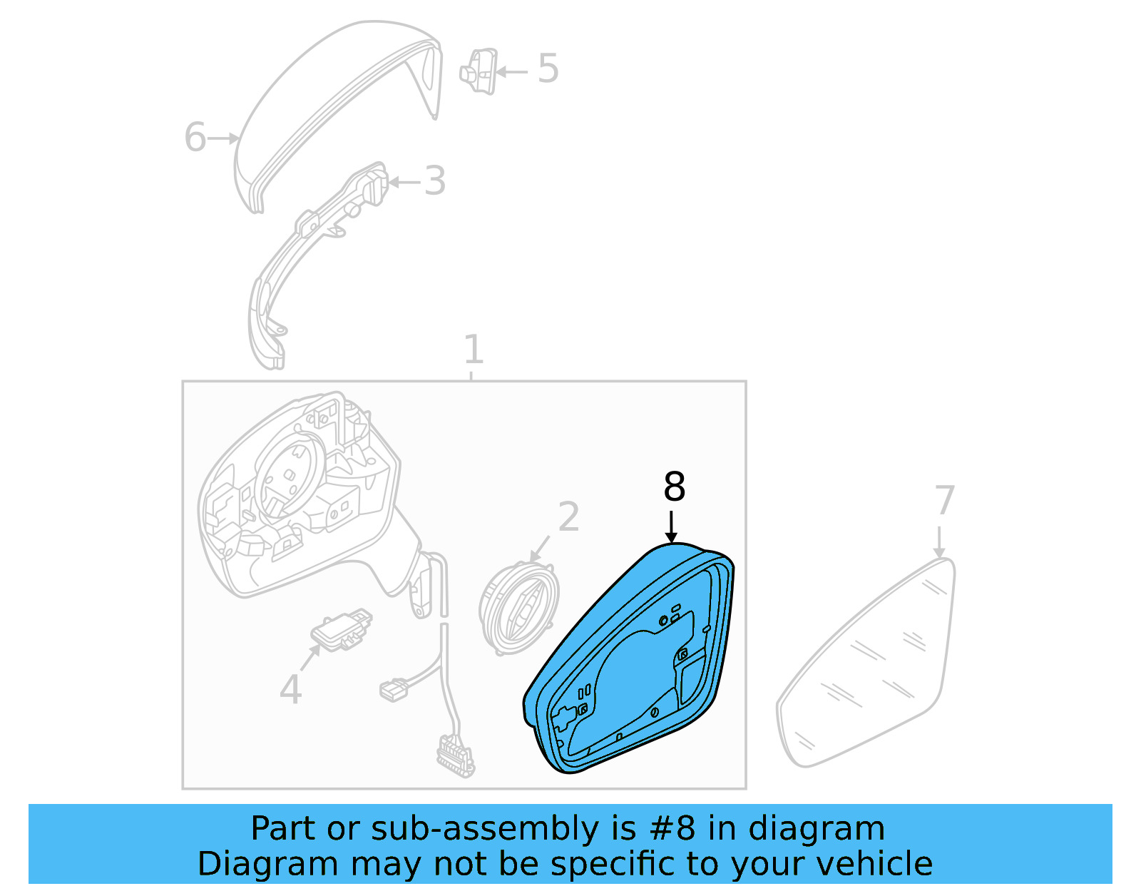 Glass Frame 11B-857-601-4PK - View 2