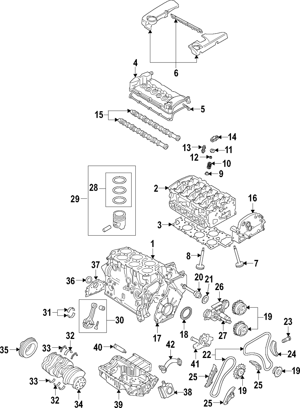 Head Gasket 022-103-383-M - View 3