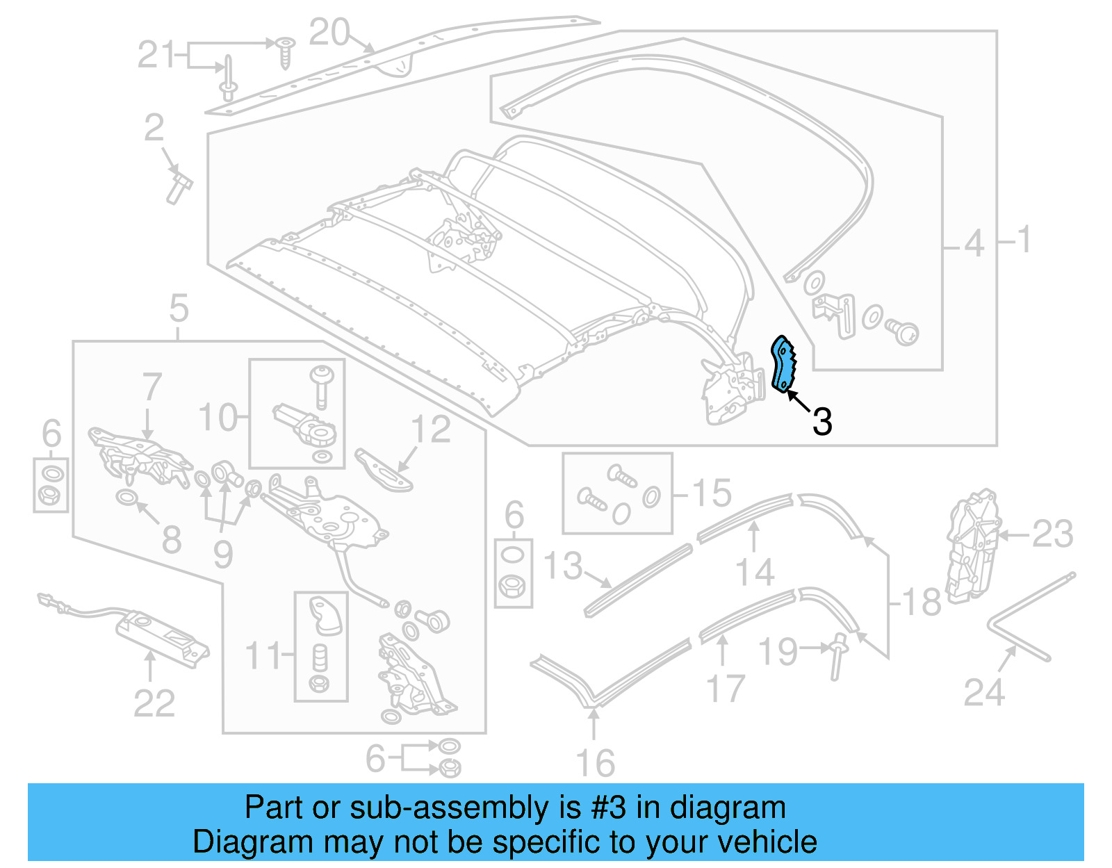 Rack Gear 5C3-898-118 - View 4