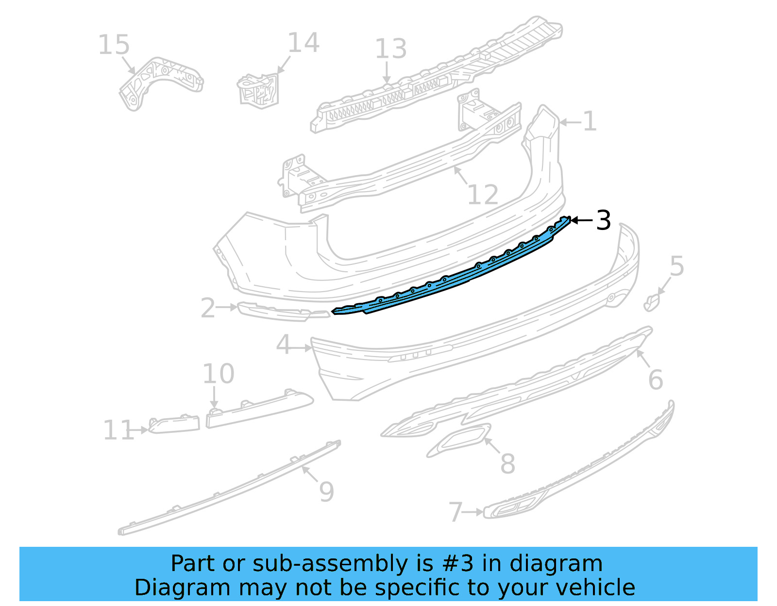 Molding 5NN-853-835-B-2ZZ - View 6