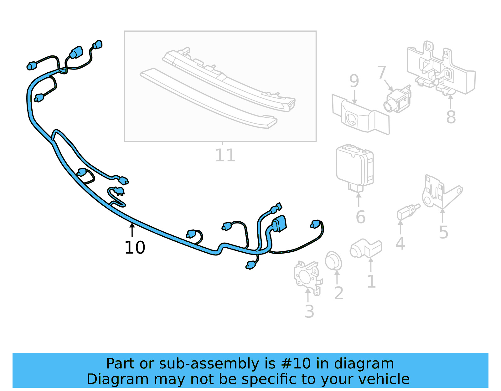 Harness 3G8-971-095-CE - View 4