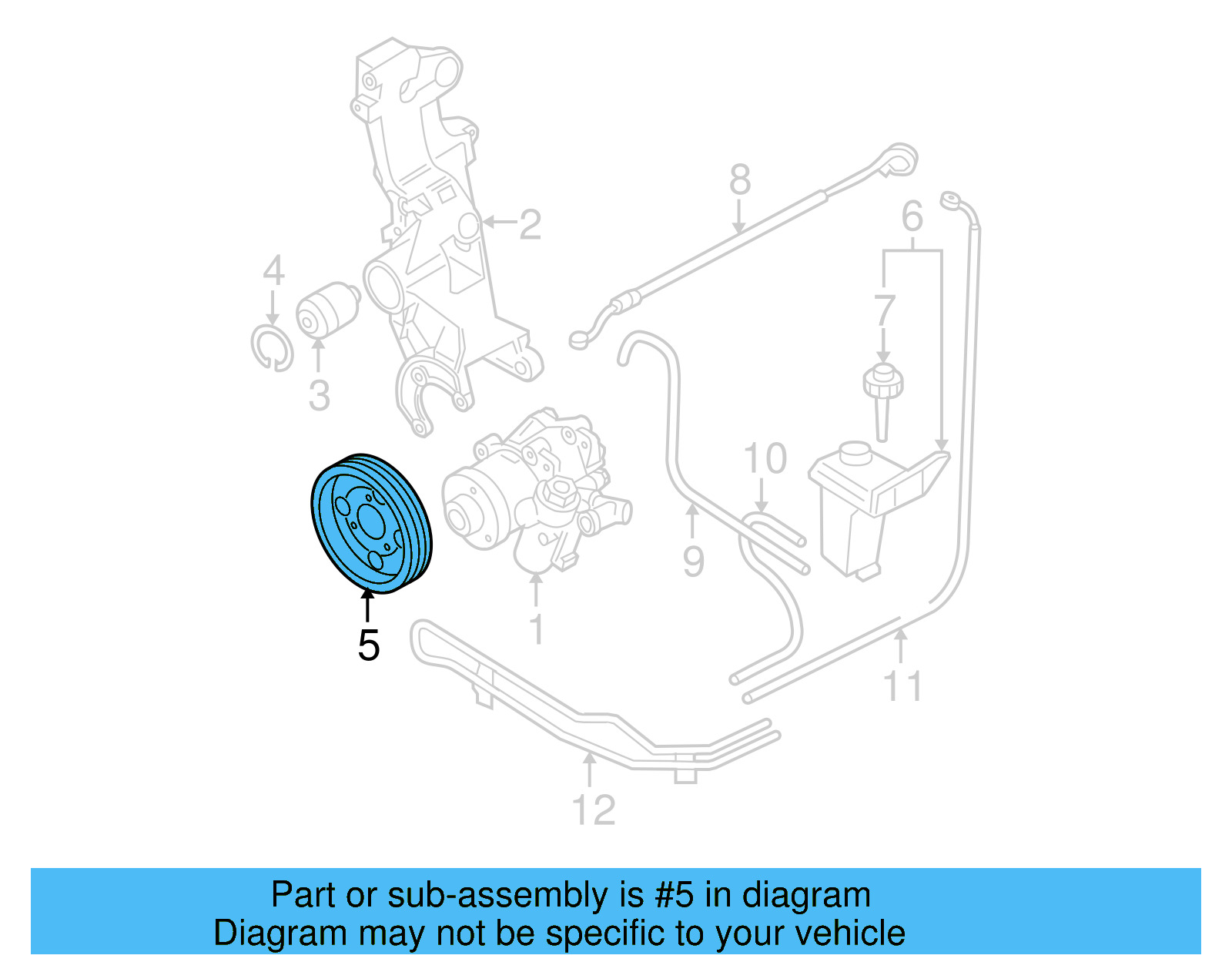 Pulley 038-145-255-D - View 6