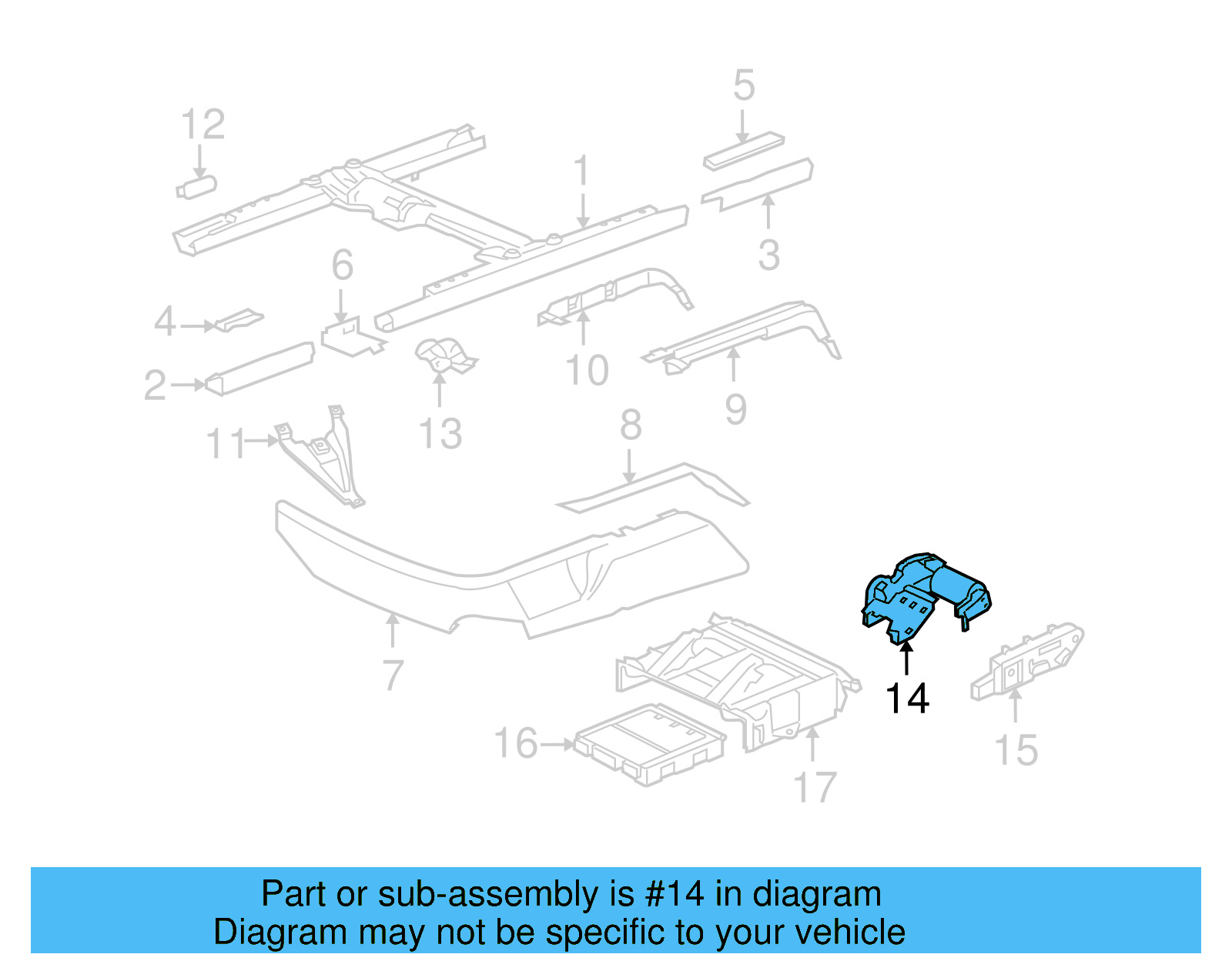 Adjust Motor 3D0-959-761-AA - View 4