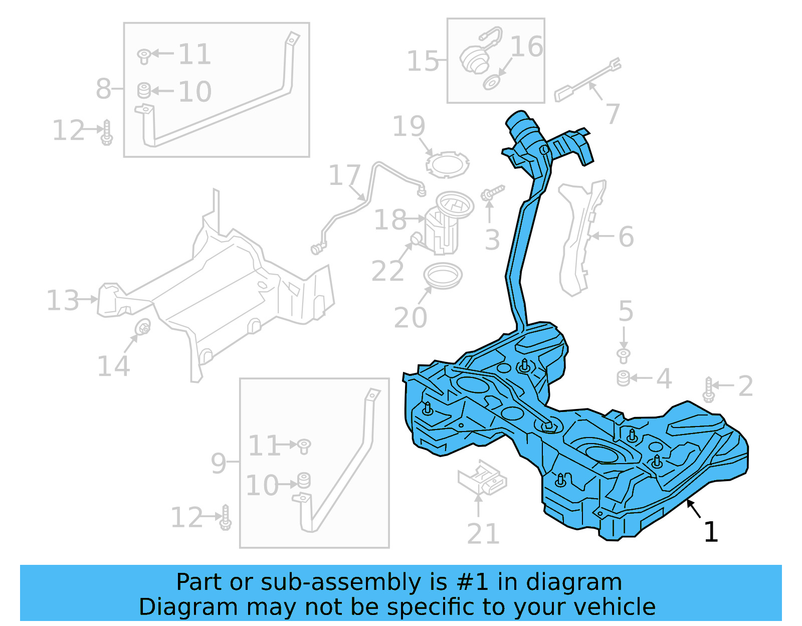 Fuel Tank 3Q0-201-055-CS - View 4