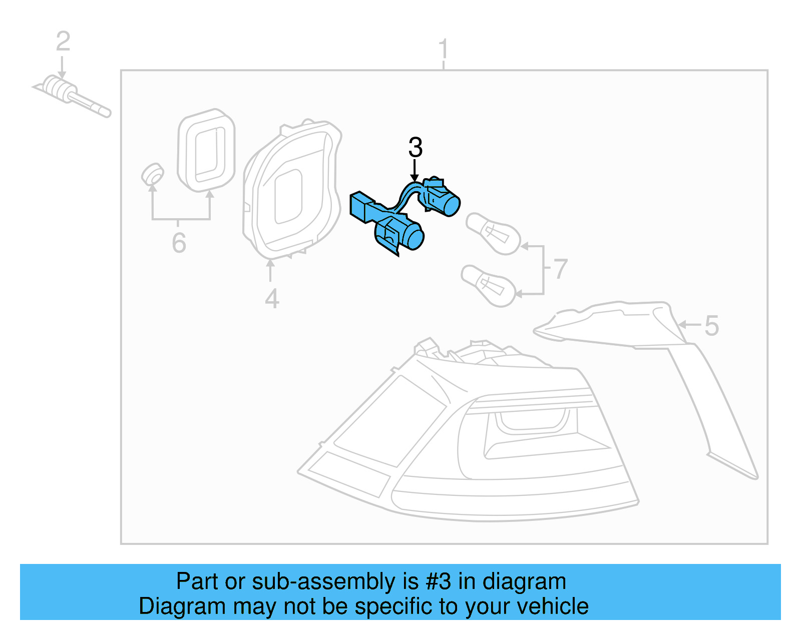 Socket Plate 5G0-945-257-A - View 4