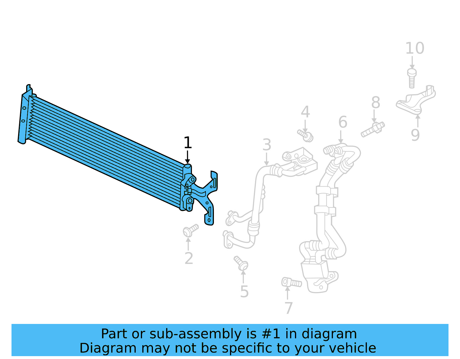 Oil Cooler 3QF-317-019-D