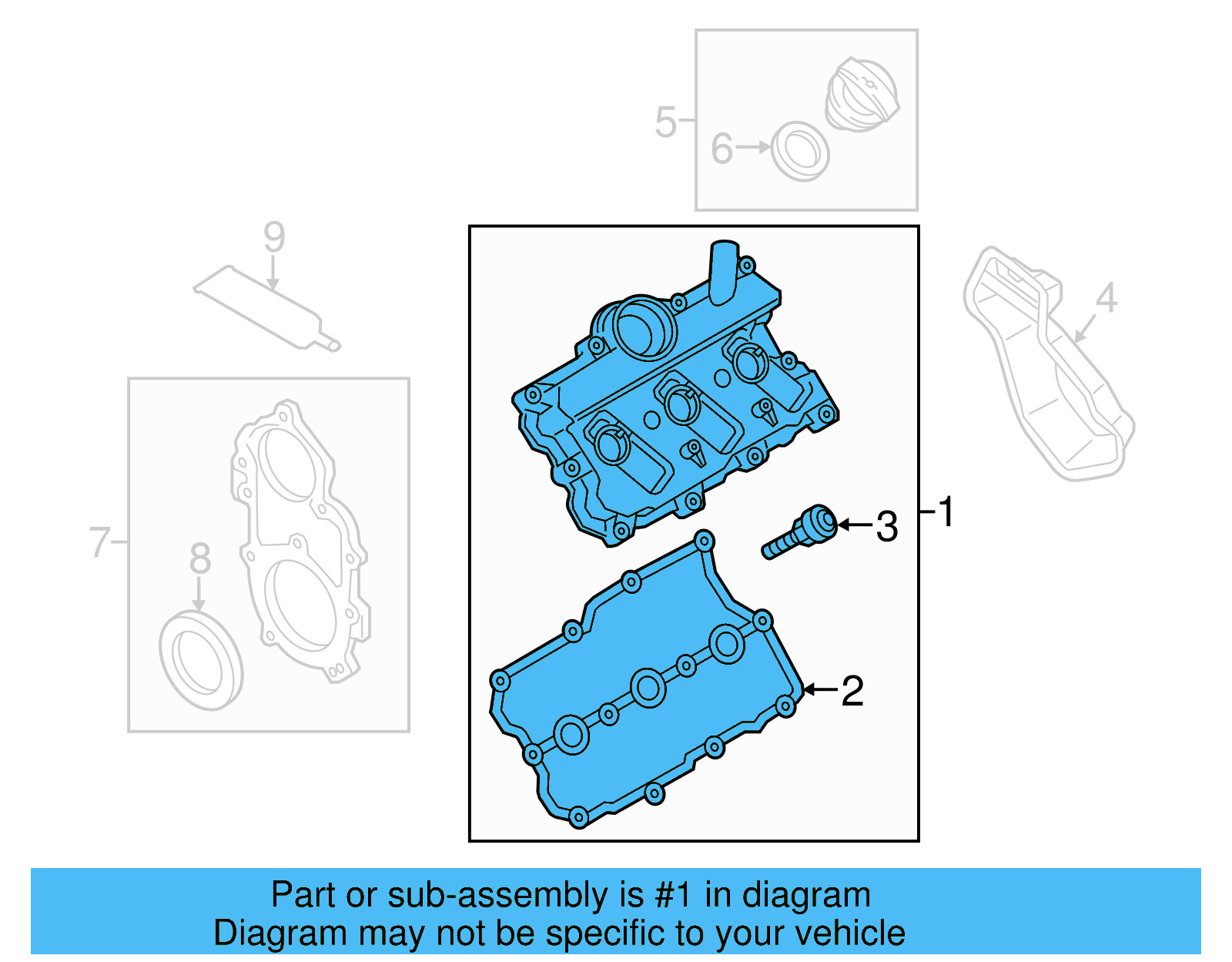 Valve Cover 06E-103-471-P - View 12