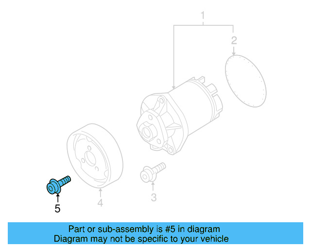 Pump Pulley Bolt N-905-442-03 - View 8