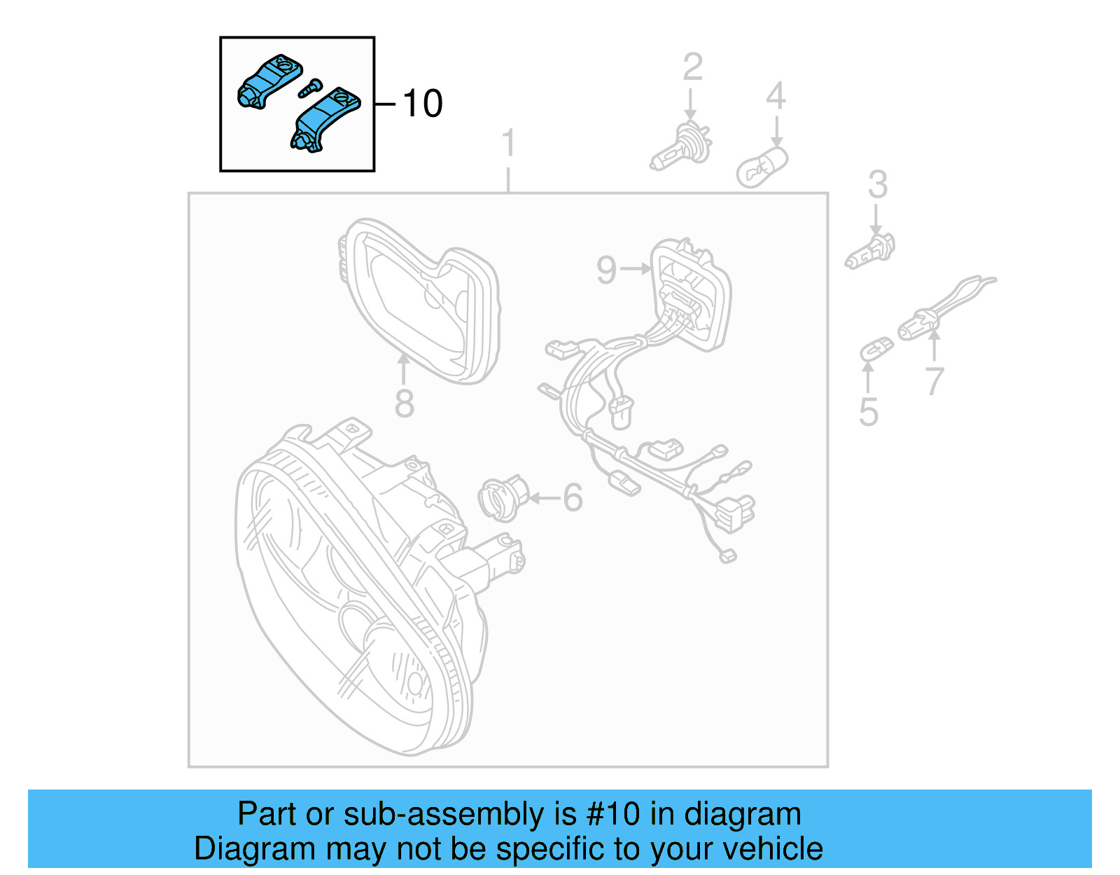 Repair Kit 1J0-998-225 - View 4