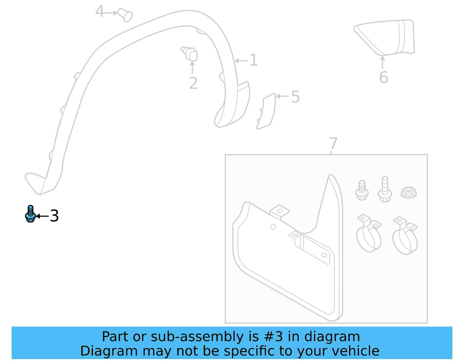 Fender Emblem 3CN-853-688-FOD - View 5