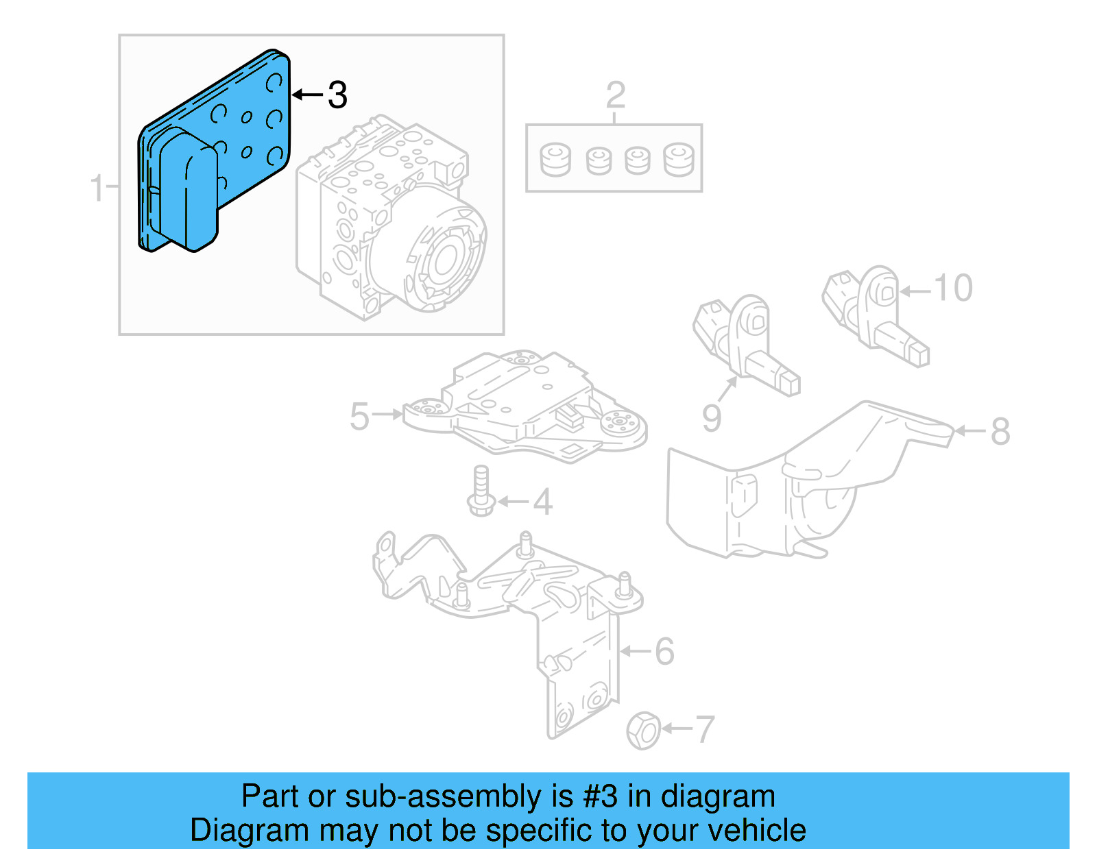 Control Module 5Q0-907-379-FJ-REP - View 4