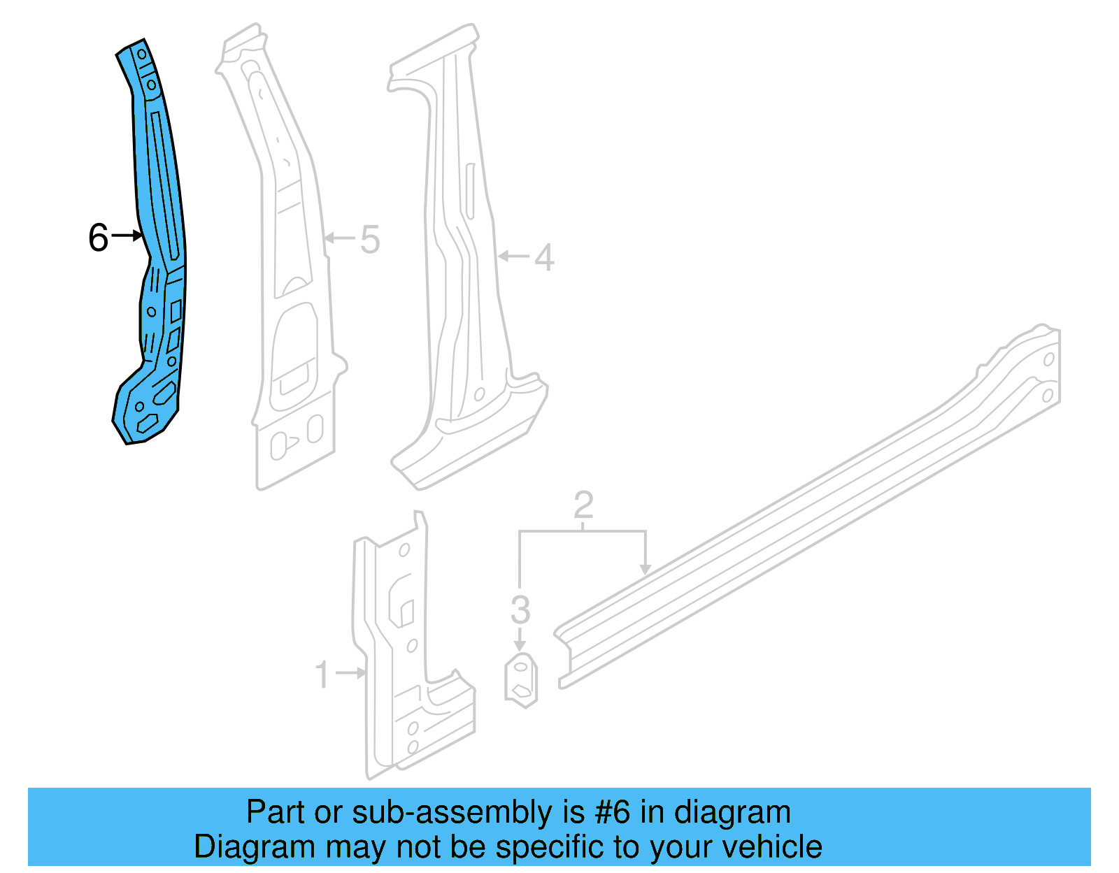 Reinforced Beam 5G4-810-069 - View 7