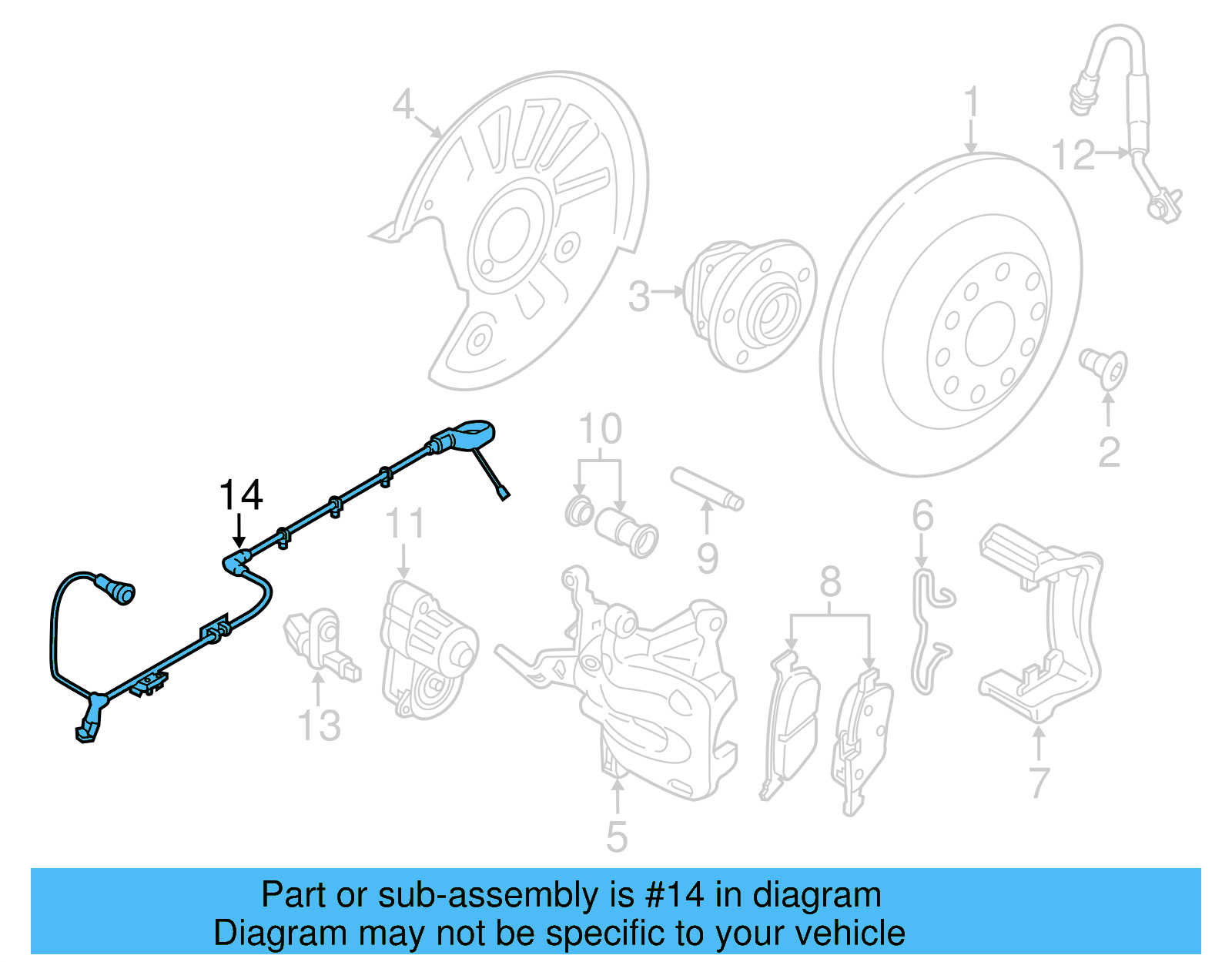 ABS Sensor Wire 3CN-927-902-D - View 14